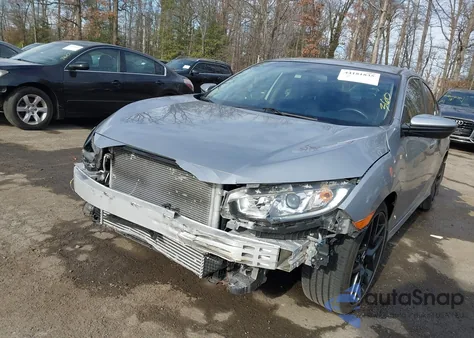 2018 Honda Civic Ex-L z USA, uszkodzony, nr VIN JHMFC1F71JX038694